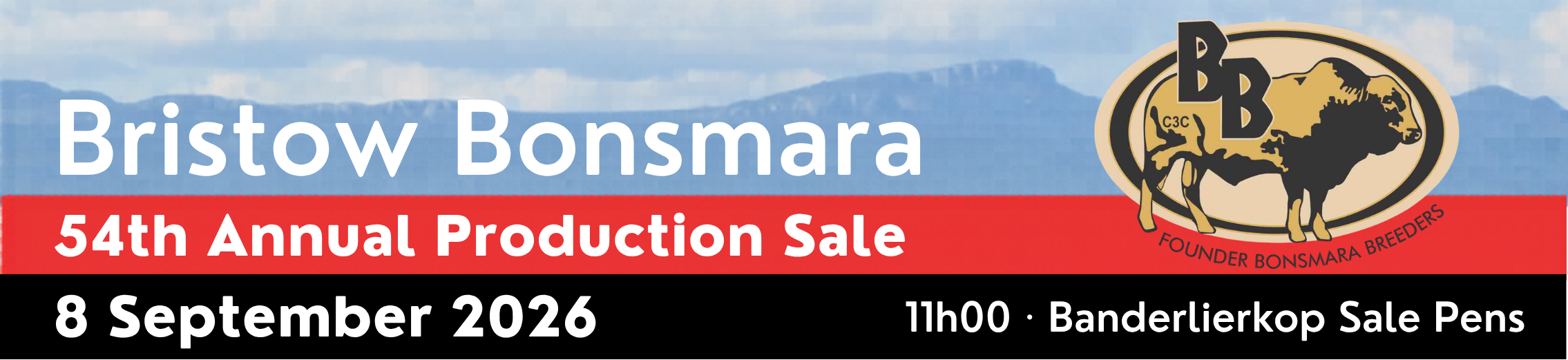 Bristow Bonsmara 54th Annual Production Sale — 8 September 2026
